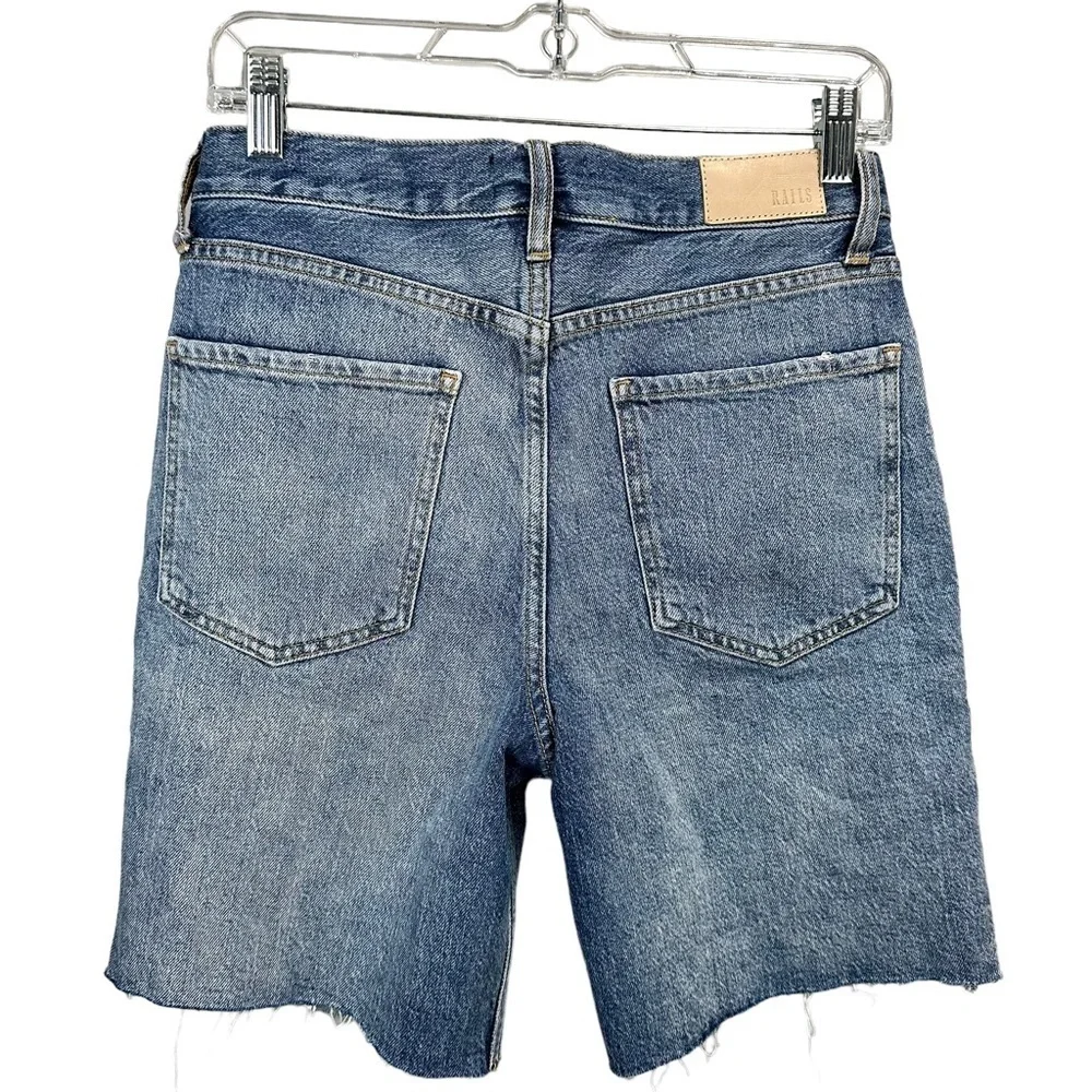 Rails Beachwood High‎ Rise Bermuda Shorts in Lake